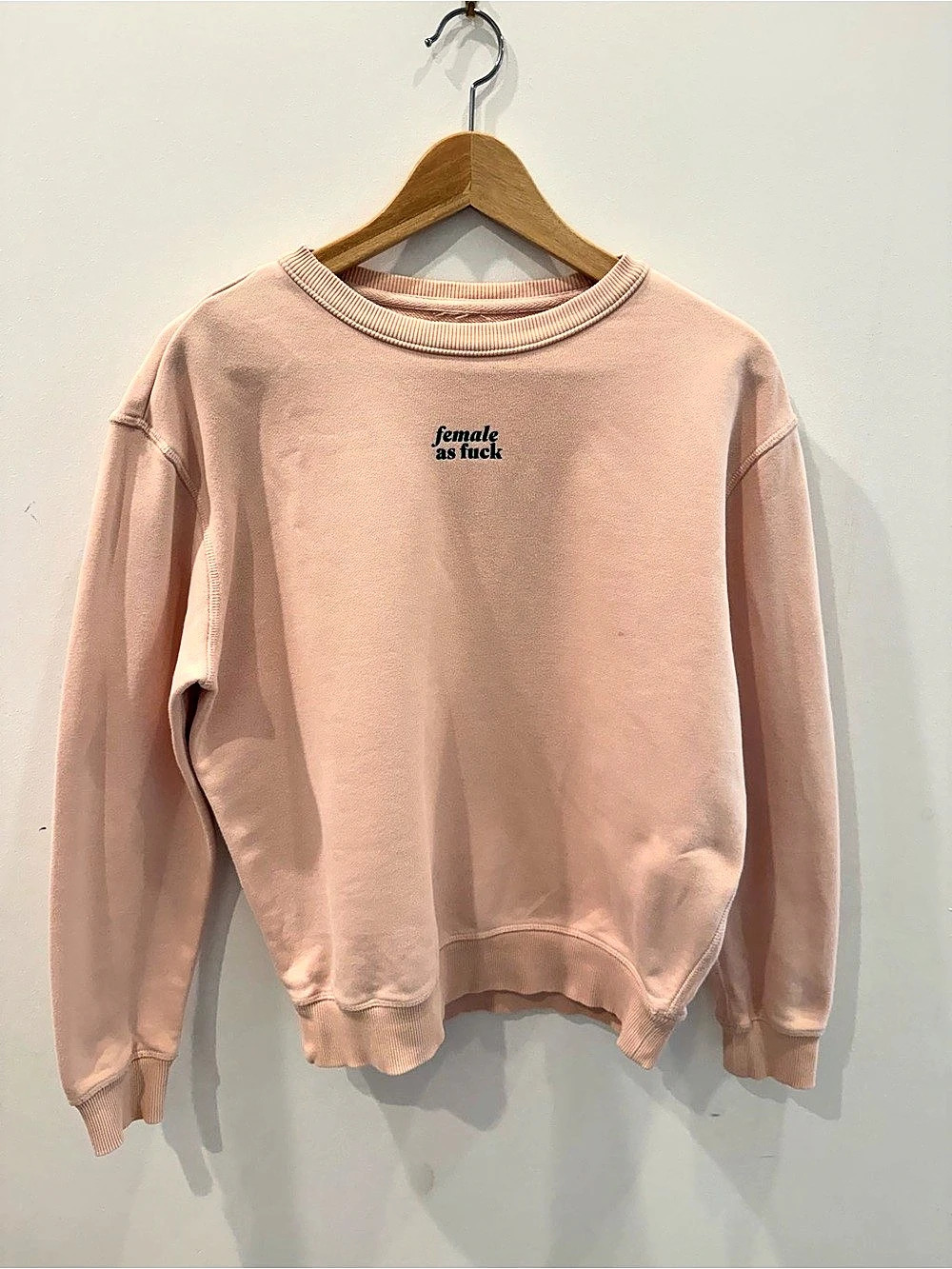 Peace Collective Crewneck Sweatshirt Pink